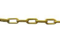 cadenas de elevación industriales cortas 500KN con la pintura/la alambrada amarillas el azotar