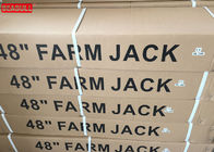 Enchufes de elevación mecánicos de la pintura roja, coche de JJ048 4WD granja Jack de 48 pulgadas