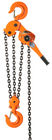 Naranja manual del marco de acero del alzamiento de cadena de la palanca 9t para el uso de elevación