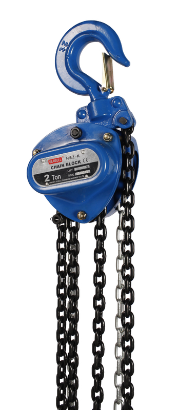 Bloque de cadena manual industrial de 6 mm con velocidad de elevación de 3 m/min y tratamiento de superficie con recubrimiento en polvo